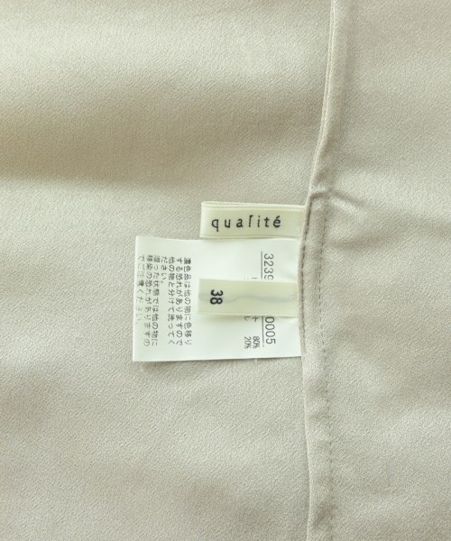 qualite（カリテ）ブラウス ベージュ サイズ:38(M位) レディース/2200671998073