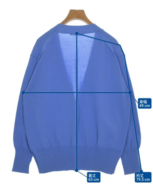 qualite（カリテ）カーディガン 青 サイズ:F レディース/2200669204056