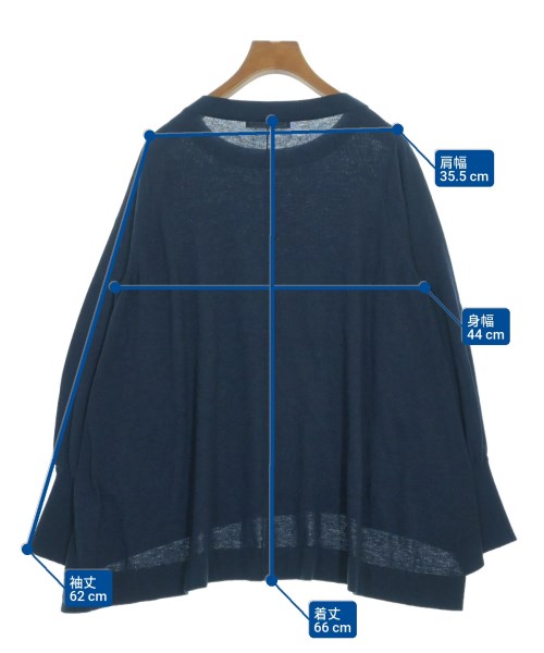 qualite（カリテ）ニット・セーター 紺 サイズ:F レディース/2200669204070