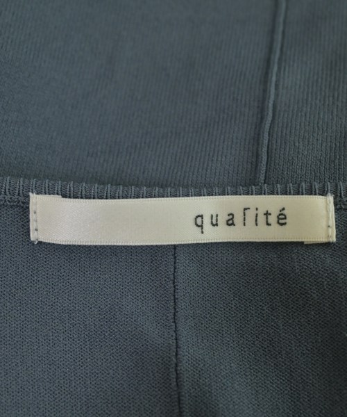 qualite（カリテ）ニット・セーター グレー サイズ:F レディース/2200669204087