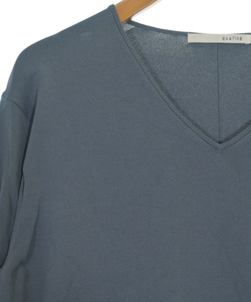 qualite（カリテ）ニット・セーター グレー サイズ:F レディース/2200669204087