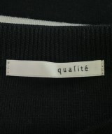 qualite（カリテ）ニット・セーター 黒 サイズ:F レディース/2200669204094