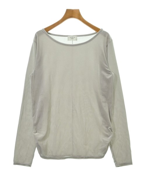 qualite（カリテ）Tシャツ・カットソー グレー サイズ:F レディース/2200725646042