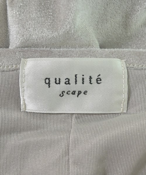 qualite（カリテ）Tシャツ・カットソー グレー サイズ:F レディース/2200725646042
