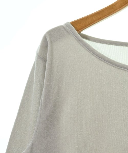 qualite（カリテ）Tシャツ・カットソー グレー サイズ:F レディース/2200725646042