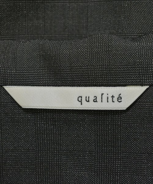 qualite（カリテ）カジュアルシャツ グレー サイズ:38(M位) レディース/2200719969010