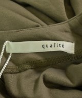 qualite（カリテ）Tシャツ・カットソー カーキ サイズ:F レディース/2200721814223