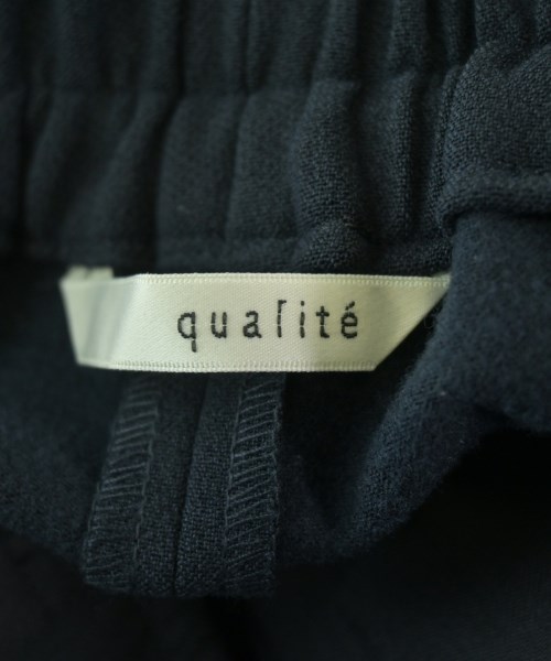 qualite（カリテ）スラックス 紺 サイズ:36(S位) レディース/2200722812075