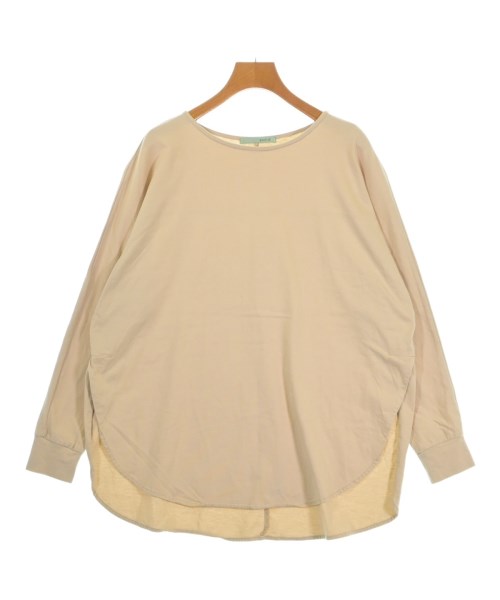 qualite(カリテ)Tシャツ・カットソー ベージュ サイズ:F/2200678973103
