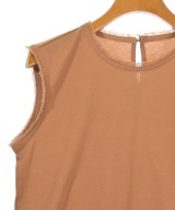 qualite（カリテ）ノースリーブ 茶 サイズ:F レディース/2200678973110