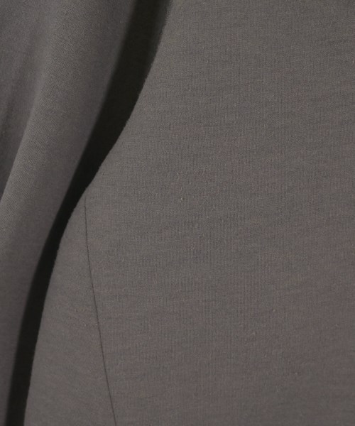 qualite（カリテ）Tシャツ・カットソー グレー サイズ:F レディース/2200680009142