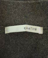 qualite（カリテ）カーディガン 茶 サイズ:F レディース/2200686587040