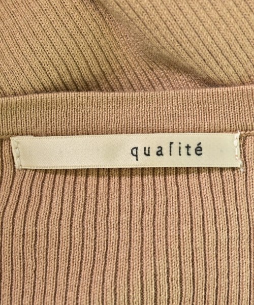 qualite（カリテ）ワンピース ベージュ サイズ:F レディース/2200688582012