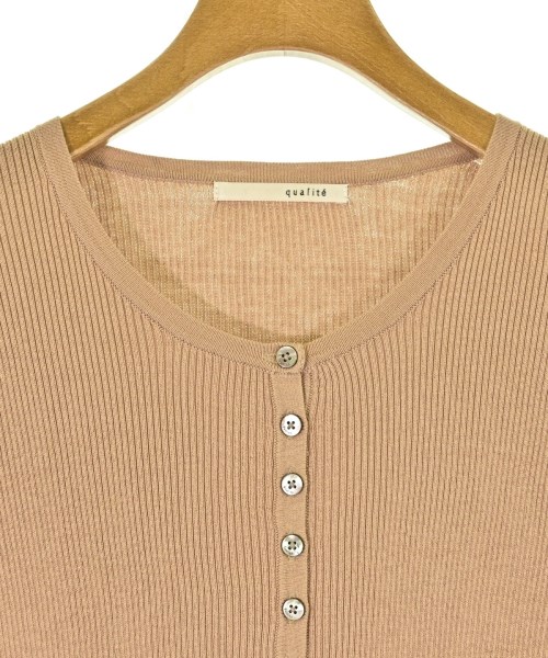 qualite（カリテ）ワンピース ベージュ サイズ:F レディース/2200688582012