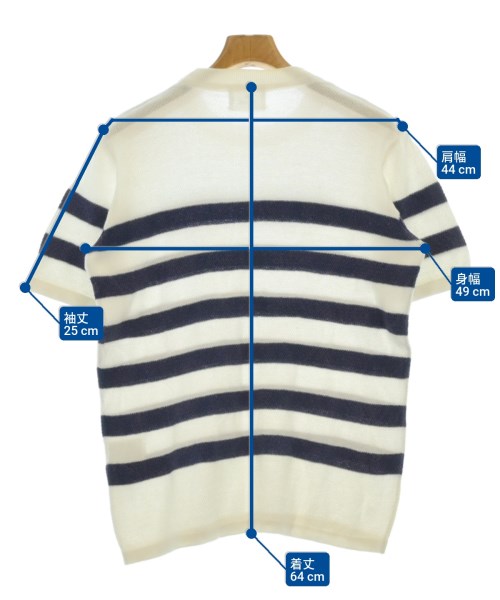 URBAN RESEARCH Sonny Label（アーバンリサーチサニーレーベル）ニット・セーター 白 サイズ:L メンズ/2200645375022