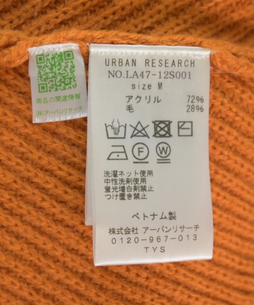URBAN RESEARCH Sonny Label（アーバンリサーチサニーレーベル）ニット・セーター オレンジ サイズ:M メンズ/2200726168017