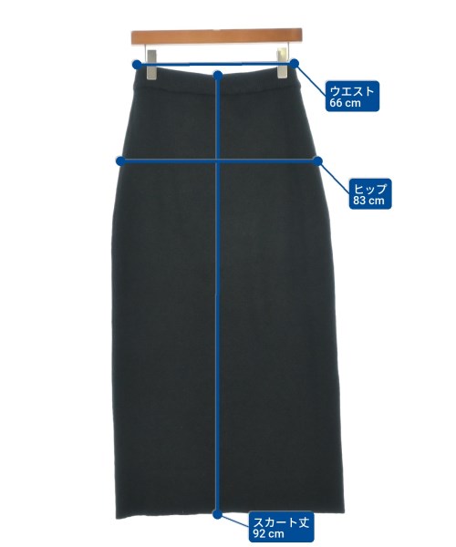 URBAN RESEARCH Sonny Label（アーバンリサーチサニーレーベル）ロング・マキシ丈スカート 黒 サイズ:F レディース/2200623636169