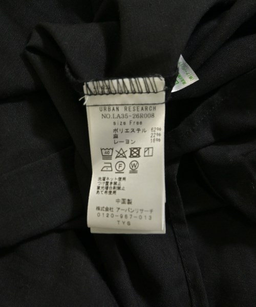 URBAN RESEARCH Sonny Label（アーバンリサーチサニーレーベル）ワンピース 黒 サイズ:F レディース/2200633334055