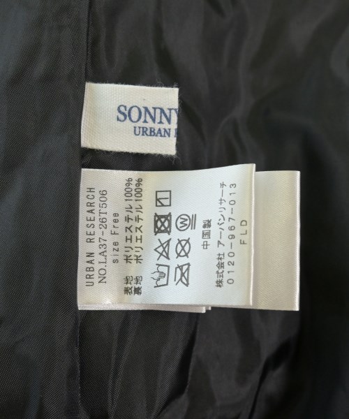 URBAN RESEARCH Sonny Label（アーバンリサーチサニーレーベル）ワンピース 黒 サイズ:F レディース/2200633119034