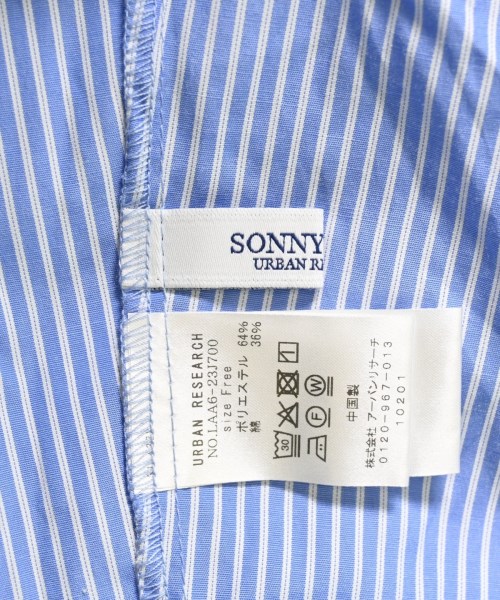 URBAN RESEARCH Sonny Label（アーバンリサーチサニーレーベル）ブラウス 青 サイズ:F レディース/2200636646025
