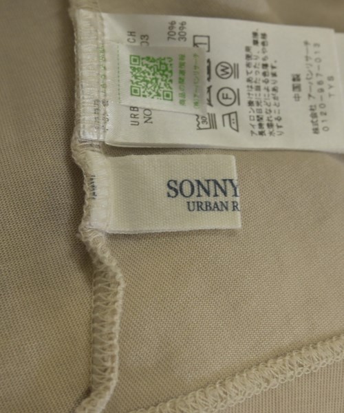 URBAN RESEARCH Sonny Label（アーバンリサーチサニーレーベル）Tシャツ・カットソー ベージュ サイズ:F レディース/2200610676079