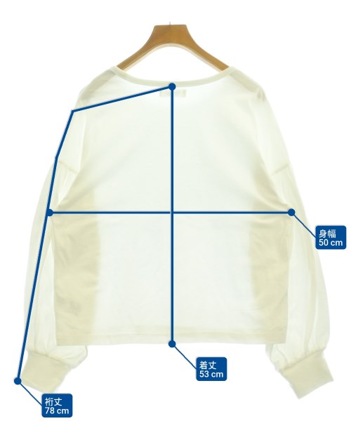 URBAN RESEARCH Sonny Label（アーバンリサーチサニーレーベル）Tシャツ・カットソー 白 サイズ:F レディース/2200613799362