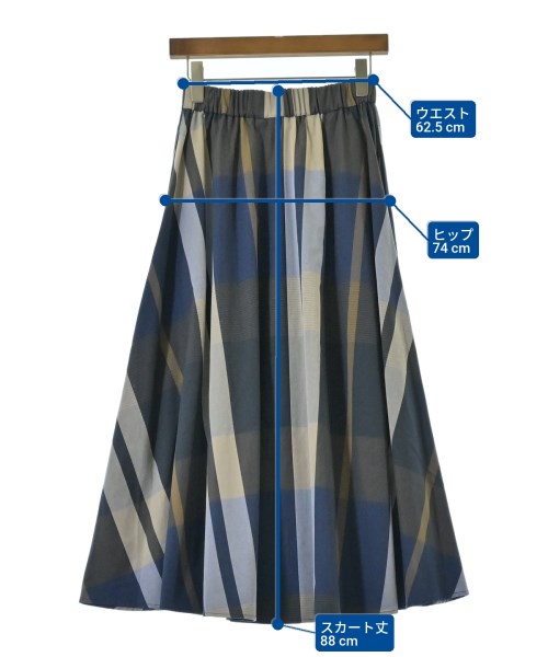 URBAN RESEARCH Sonny Label（アーバンリサーチサニーレーベル）ロング・マキシ丈スカート 紺 サイズ:F レディース/2200619555061