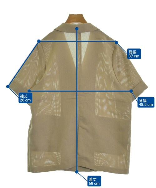 URBAN RESEARCH Sonny Label（アーバンリサーチサニーレーベル）カジュアルジャケット ベージュ サイズ:F レディース/2200615938035