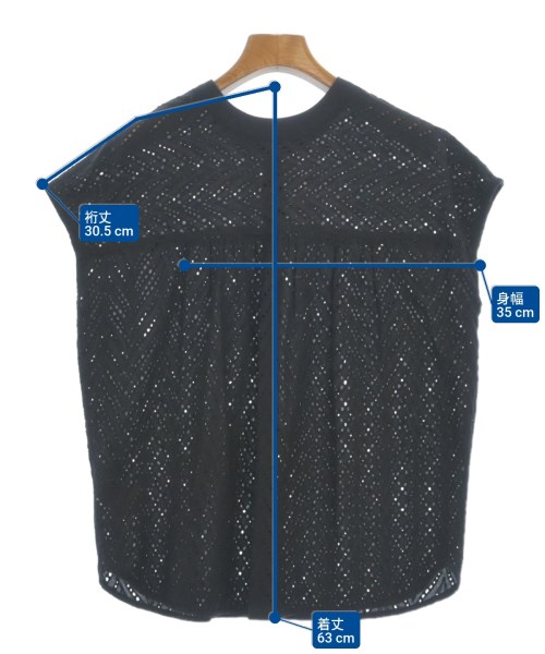 URBAN RESEARCH Sonny Label（アーバンリサーチサニーレーベル）ブラウス 黒 サイズ:F レディース/2200618966097