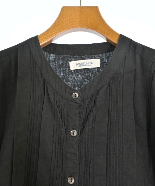 URBAN RESEARCH Sonny Label（アーバンリサーチサニーレーベル）シャツワンピース 黒 サイズ:F レディース/2200617843047