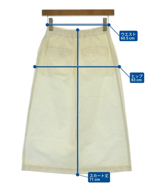 URBAN RESEARCH Sonny Label（アーバンリサーチサニーレーベル）ロング・マキシ丈スカート 白 サイズ:36(S位) レディース/2200621293036