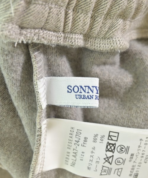 URBAN RESEARCH Sonny Label（アーバンリサーチサニーレーベル）スラックス ベージュ サイズ:F レディース/2200669479096