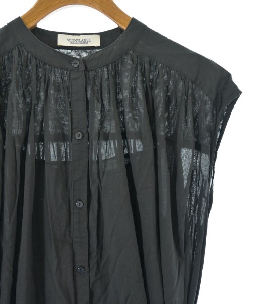 URBAN RESEARCH Sonny Label（アーバンリサーチサニーレーベル）シャツワンピース 黒 サイズ:F レディース/2200673598035