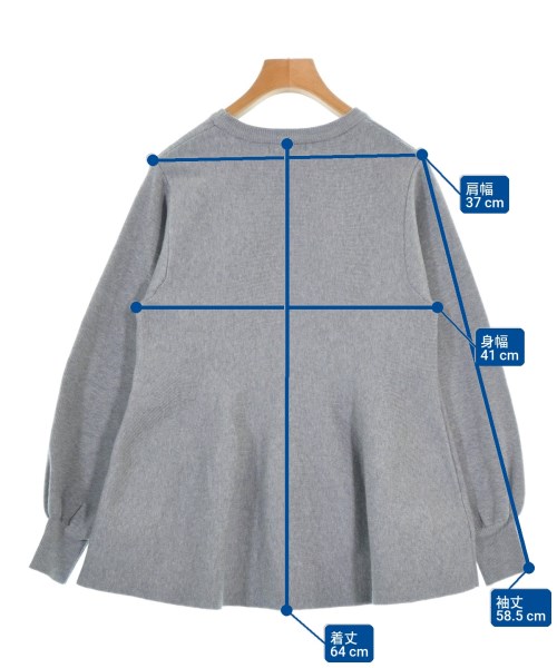 URBAN RESEARCH Sonny Label（アーバンリサーチサニーレーベル）ニット・セーター グレー サイズ:F レディース/2200674927094