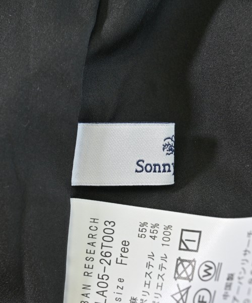 URBAN RESEARCH Sonny Label（アーバンリサーチサニーレーベル）ワンピース 黒 サイズ:F レディース/2200674992030