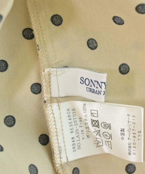 URBAN RESEARCH Sonny Label（アーバンリサーチサニーレーベル）ブラウス ベージュ サイズ:F レディース/2200690267020