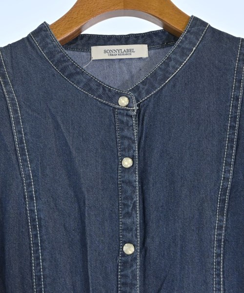 URBAN RESEARCH Sonny Label（アーバンリサーチサニーレーベル）シャツワンピース 紺 サイズ:F レディース/2200697935014