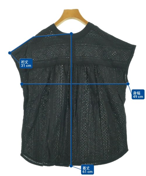 URBAN RESEARCH Sonny Label（アーバンリサーチサニーレーベル）ブラウス 黒 サイズ:F レディース/2200652973143