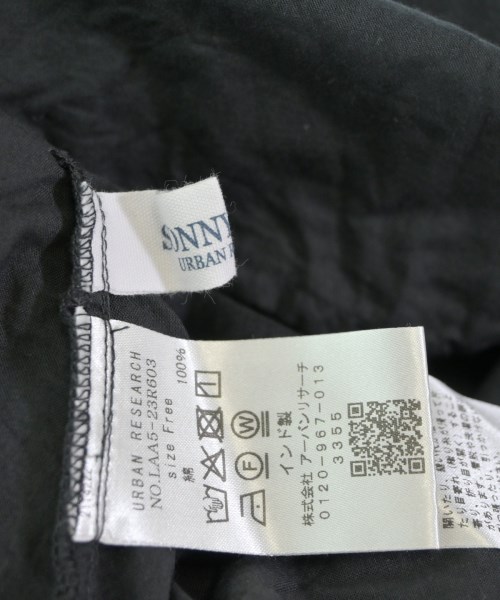 URBAN RESEARCH Sonny Label（アーバンリサーチサニーレーベル）ブラウス 黒 サイズ:F レディース/2200657503055