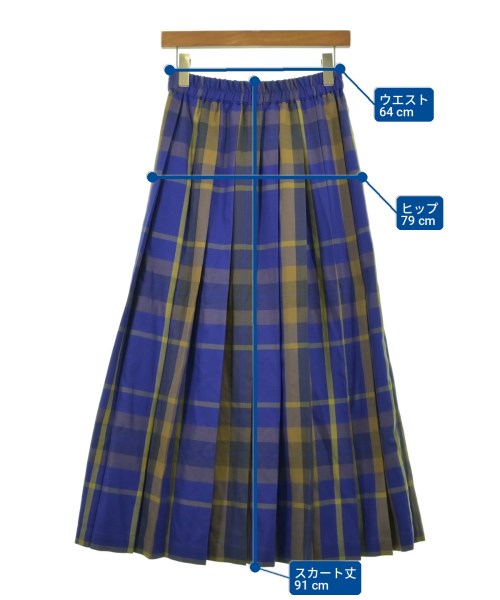 URBAN RESEARCH Sonny Label（アーバンリサーチサニーレーベル）ロング・マキシ丈スカート 青 サイズ:38(M位) レディース/2200695348069