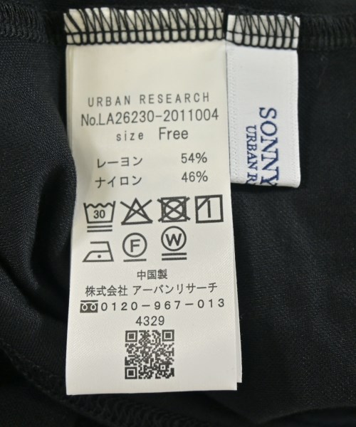 URBAN RESEARCH Sonny Label（アーバンリサーチサニーレーベル）Tシャツ・カットソー 黒 サイズ:F レディース/2200710711069