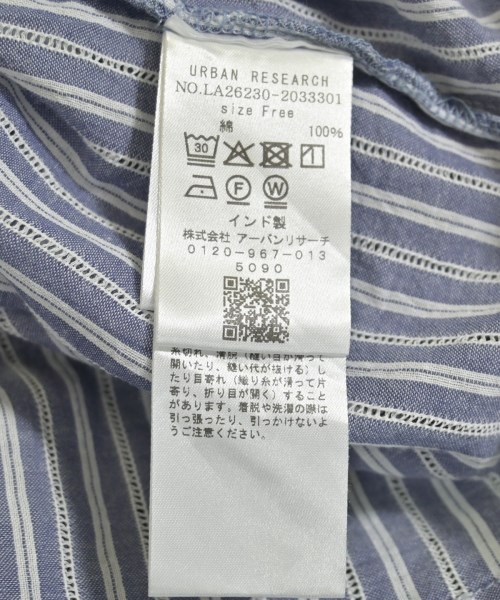 URBAN RESEARCH Sonny Label（アーバンリサーチサニーレーベル）カジュアルシャツ 紺 サイズ:F レディース/2200714051048