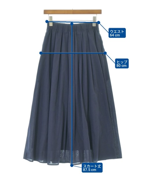 URBAN RESEARCH Sonny Label（アーバンリサーチサニーレーベル）ロング・マキシ丈スカート 紺 サイズ:36(S位) レディース/2200716224037