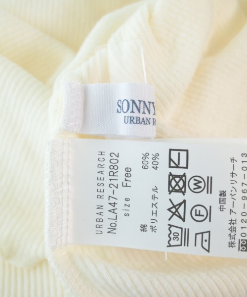 URBAN RESEARCH Sonny Label（アーバンリサーチサニーレーベル）Tシャツ・カットソー 白 サイズ:F レディース/2200628438065