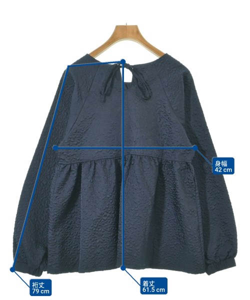 URBAN RESEARCH Sonny Label（アーバンリサーチサニーレーベル）ブラウス 紺 サイズ:F レディース/2200638346022