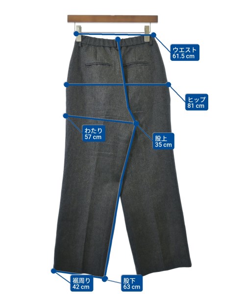 URBAN RESEARCH Sonny Label（アーバンリサーチサニーレーベル）スラックス グレー サイズ:36(S位) レディース/2200652632019