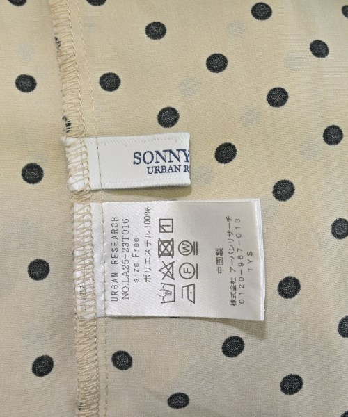 URBAN RESEARCH Sonny Label（アーバンリサーチサニーレーベル）ブラウス ベージュ サイズ:F レディース/2200706094053