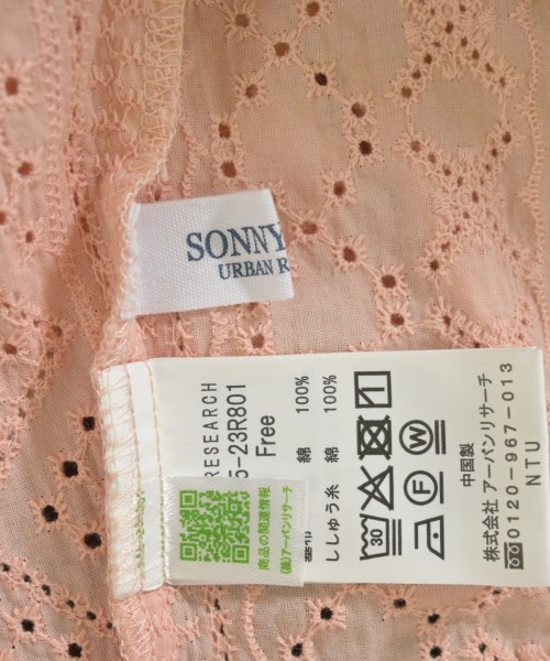 URBAN RESEARCH Sonny Label（アーバンリサーチサニーレーベル）カジュアルシャツ ピンク サイズ:F レディース/2200658292040