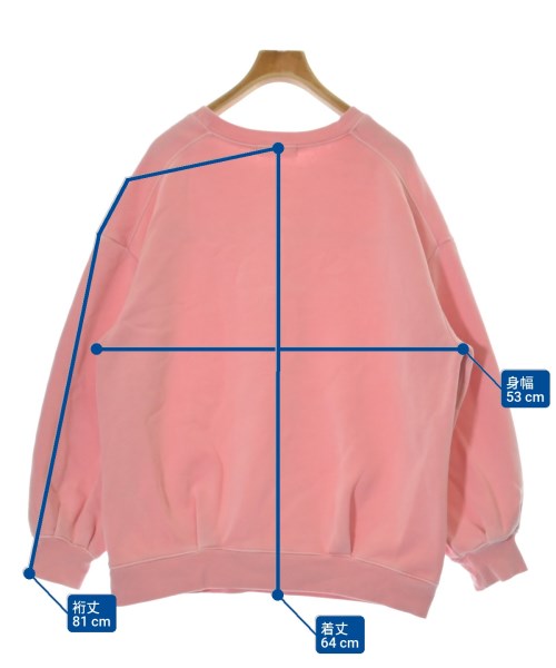 URBAN RESEARCH Sonny Label（アーバンリサーチサニーレーベル）スウェット ピンク サイズ:F レディース/2200657001056