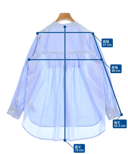 URBAN RESEARCH Sonny Label（アーバンリサーチサニーレーベル）カジュアルシャツ 青 サイズ:F レディース/2200660877051